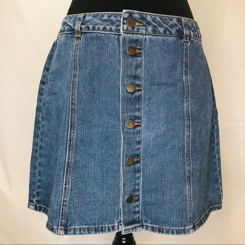 Denim women skirt